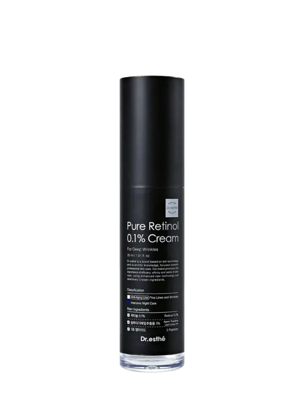 [Dr.Esthe] Pure Retinol 0.1% Cream 30 ml Интенсивный регенерирующий крем с ретинолом 0,1%
