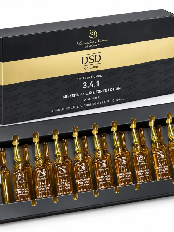 DSD de Luxe 3.4.1 Crexepil Forte Lotion — ампулы против выпадения волос, 10×10 мл