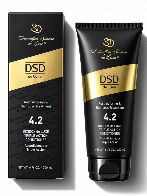 DSD de Luxe 4.2 Triple Action Conditioner — Üç Etkili Saç Güçlendirici Bakım Kremi 200 ml