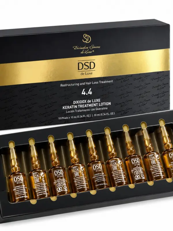 DSD de Luxe 4.4 Dixidox Keratin Treatment Lotion — ампулы с кератином против выпадения волос, 10×10 мл