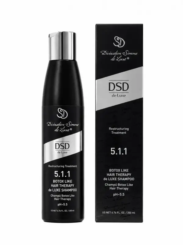 DSD de Luxe 5.1.1 Botox Like Hair Therapy Şampuanı – Botox Etkili Yeniden Yapılandırıcı Şampuan 200ml