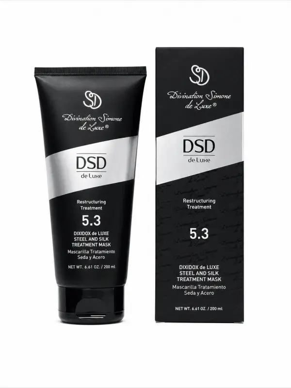 DSD de Luxe 5.3 Steel and Silk Treatment Mask – İpek ve Çelik Etkili Yeniden Yapılandırıcı Saç Maskesi 200ml
