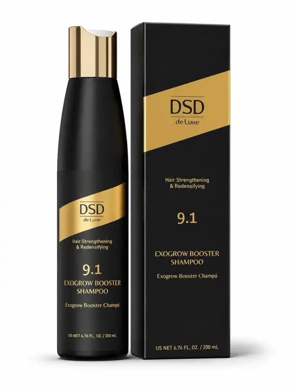 DSD de Luxe 9.1 EXOGROW Booster Şampuan – Egzosom Destekli Saç Dökülmesi Karşıtı Şampuan 200 ml