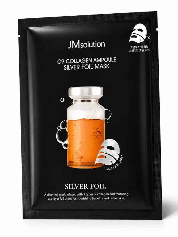 JMsolution C9 Collagen Ampoule Foil Mask 35 мл — фольгированная коллагеновая маска для лица