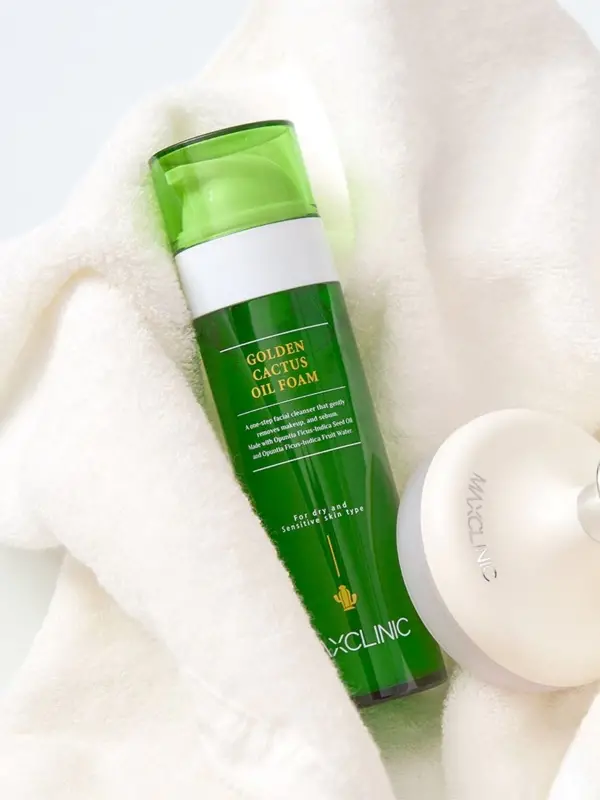 MAXCLINIC Golden Cactus Oil Foam Yüz Temizleme Köpüğü 110 gr