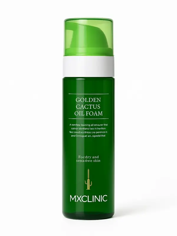 MAXCLINIC Golden Cactus Oil Foam Yüz Temizleme Köpüğü 110 gr