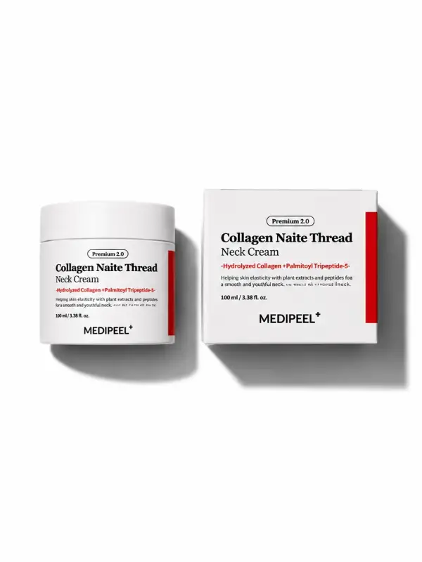 Medi Peel Premium Collagen Naite Thread Neck Cream 2.0 Peptid ve Kolajen İçeren Boyun Lifting Kremi 100 ml