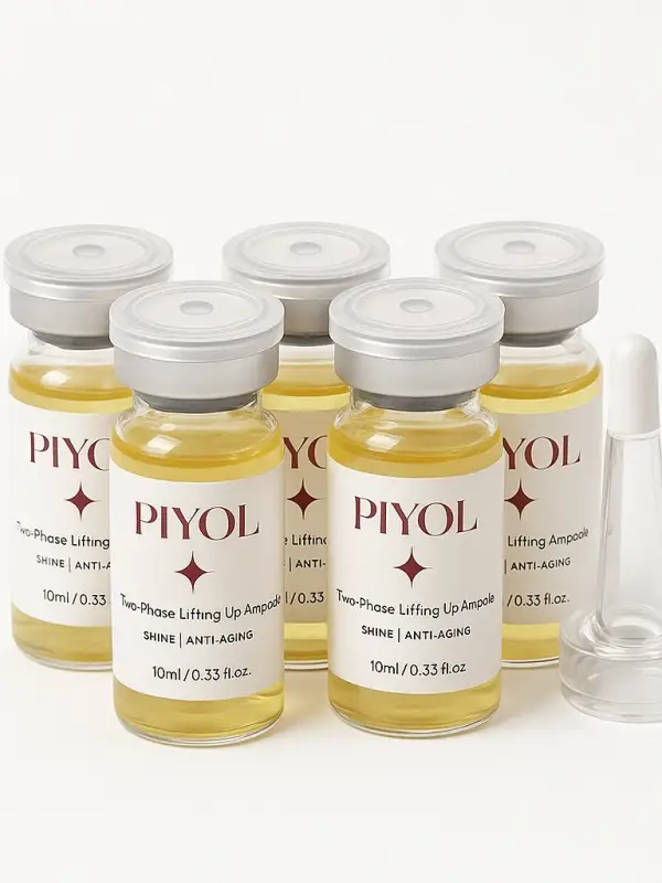 PIYOL İki Fazlı Lifting Up Ampul – Anti-Aging, Sıkılaştırma, Parlaklık 5ea/10ml