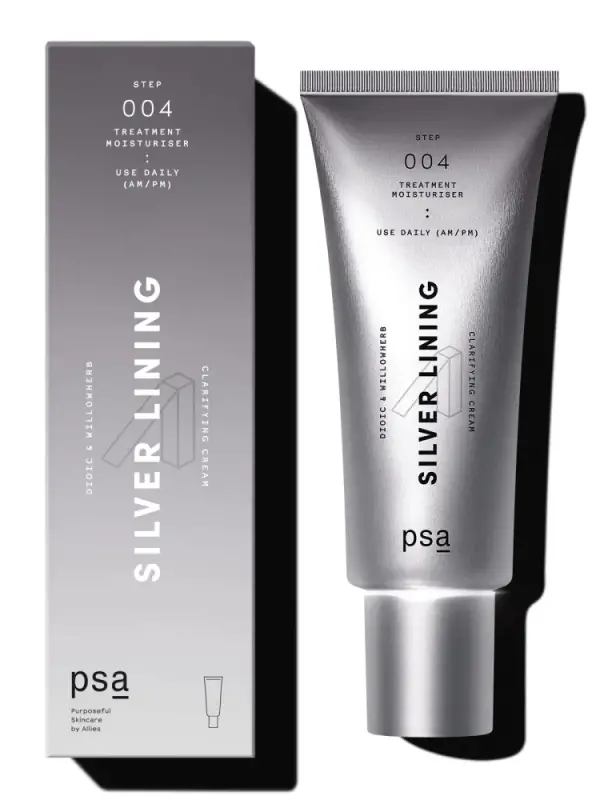 Крем против несовершенств с диоевой кислотой PSA Silver Lining Dioic & Willowherb Clarifying Cream 50ml