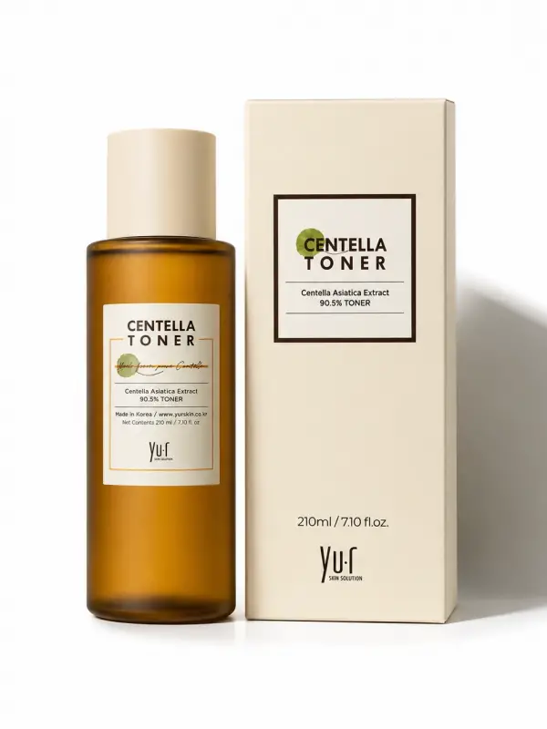 Yu.r Centella Toner - %90.5 Gotu Kola Ekstreli Yatıştırıcı Yüz Toniği 210 ml / 7.10 fl.oz