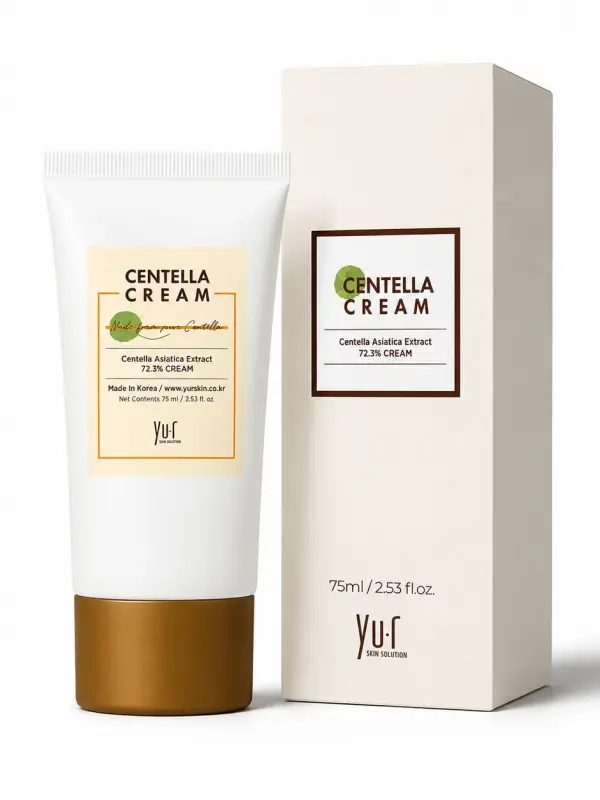YU.R Skin Solution Centella Cream Крем с 72,3% экстракта центеллы азиатской, 75 мл
