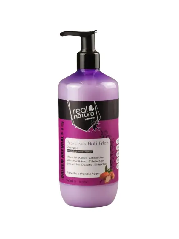 Real Natura Pro Smooth Anti Frizz Argan Yağlı Şampuan 500 ml