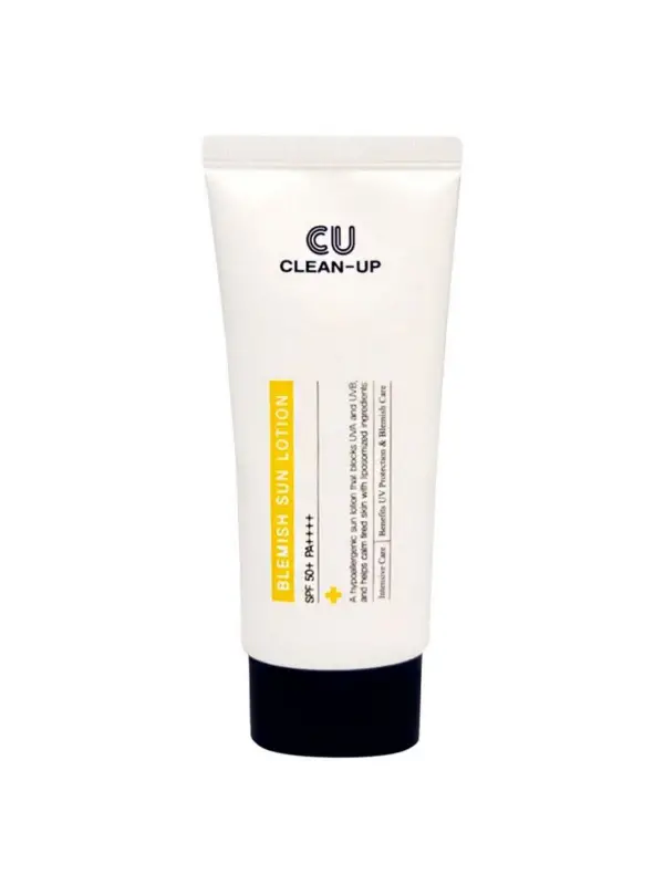 CUSKIN Clean Up Blemish Sun Lotion SPF50+ PA++++ 50 ml