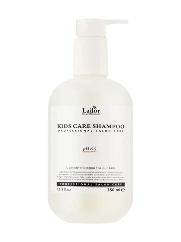 Lador Kids Care Çocuk Şampuanı Hassas Saç ve Saç Derisi İçin Sülfatsız Bitkisel Özlü 350 ml