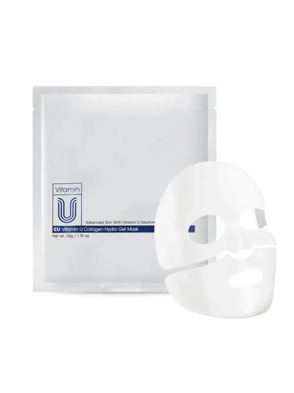 CUSKIN Vitamin U Collagen Hydro Gel Mask 1 adet