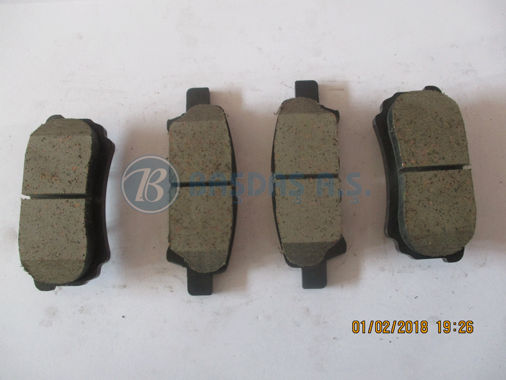 Arka Fren Balatası Lancer 03-17 Outlander 03- None (Oem No: 5411450677738)