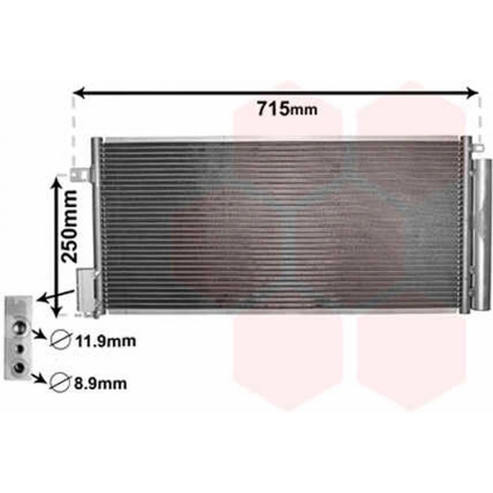 Corsa D Bravo Iı Punto Evo  Alfa Giulietta Mito 2007  Klima Radyatörü Al Al (Oem No:1850277)