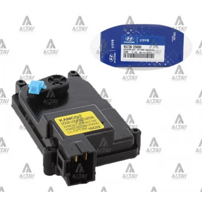 Merkezi Kilit Motoru Accent 2000-2006 (2 Fişli) Ön Sağ (1 Adet) (Oem No: 95736-25000)