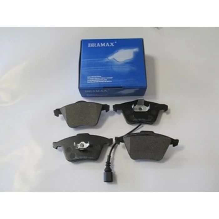 2004-2005 Audi A3 Ön Fren Balatası 1,6-2,0Tfsı(1Kablolu)(Disk)(155,2X72,7X19,3-2015 6,4X73X19,3)(Bramax) (Adet) (Oem No:1K0698151B)