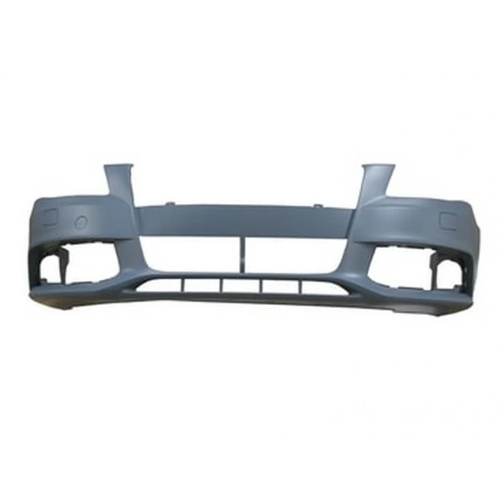 2008-2012 Audi A4 Ön Tampon Gri (Astarlı Far Yıkama Kapaklı-Sensör Deliksiz Tyg) (Adet) (Oem No:8K0807105Gru)