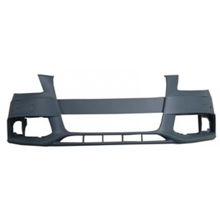 2008-2012 Audi A4 Ön Tampon Gri (Astarlı Far Yıkama Kapaklı-Sensör Delikli) (Tyg) (Adet) (Oem No:8K0807105Bgru)