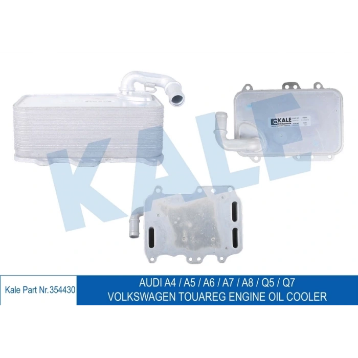 Yağ Soğutucusu A4 A5 A6 A7 Q5 Q7 2011 Sonrası  Clab-Cduc-Claa 3.0 Tdi (Oem No:059117015P) (Adet)