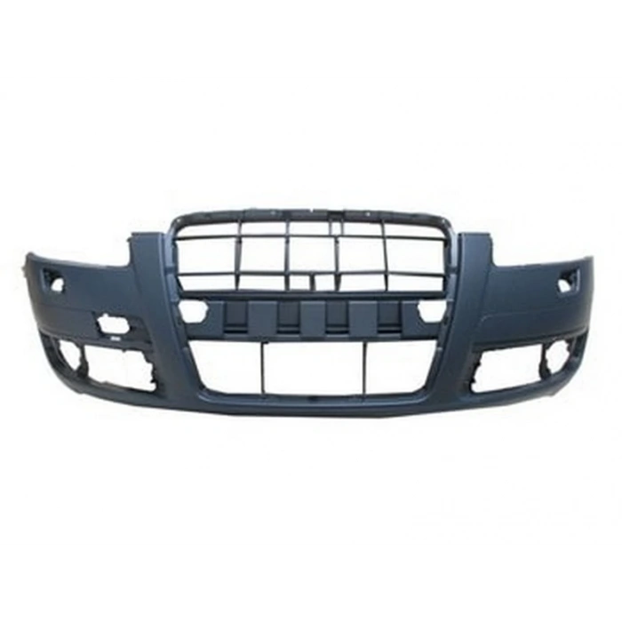 2005-2009 Audi A6 Ön Tampon Astarlı (Sis Delikli-Far Yıkamalı-Sensör Deliksiz) (Tw) (Adet) (Oem No:4F0807105Gru)