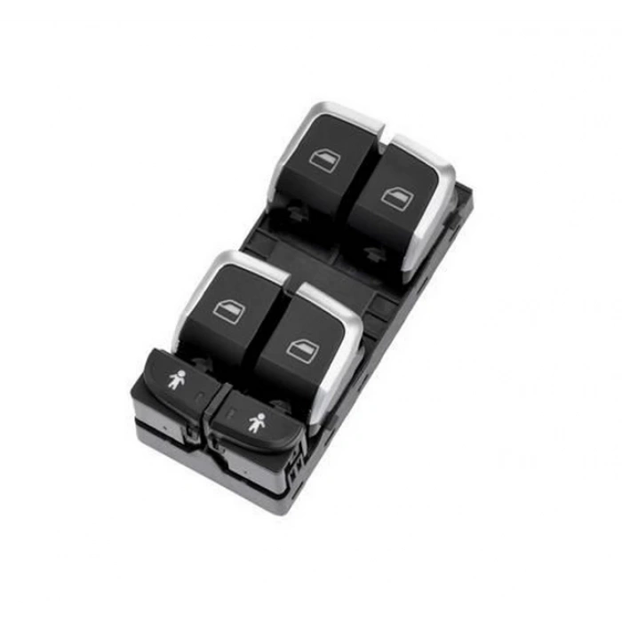 Cam Açma Kapama Anahtarı Sürücü Tarafı Dörtlü Audi  A6 2011 Sonrası  A7 2011 Sonrası  Q3 2012 Sonrası  (Adet) (Oem No:4G0959851)
