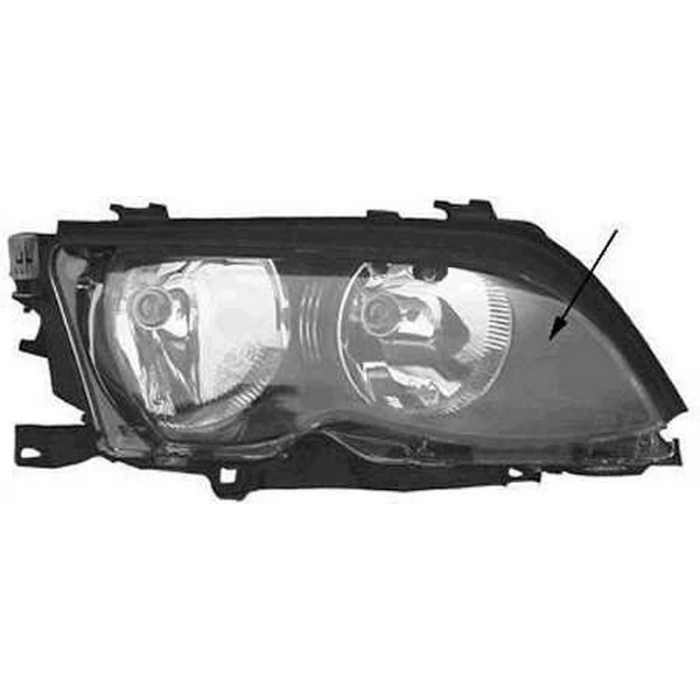 Bmw E46 4 2002 2005 Far Sağ Tıtan (Oem No:63127165782)