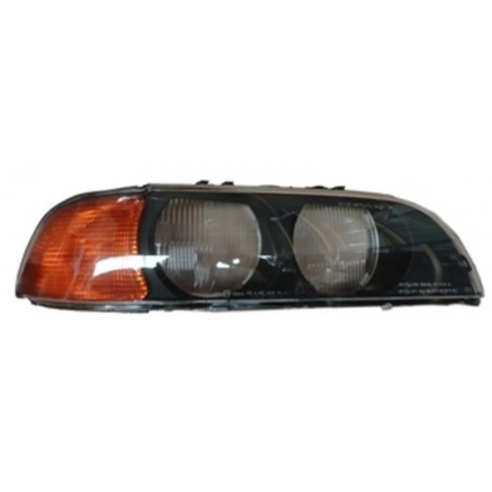 Bmw 5 Serisi 1996-2000 Far Camı Sağ Sarı Sinyalli (Famella) (Adet)