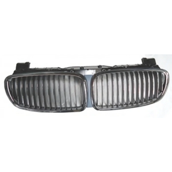 2005-2009 Bmw 7 Serı E66- Ön Panjur Siyah (Nikelaj Çerçeveli) (Adet) (Oem No:51137145738)