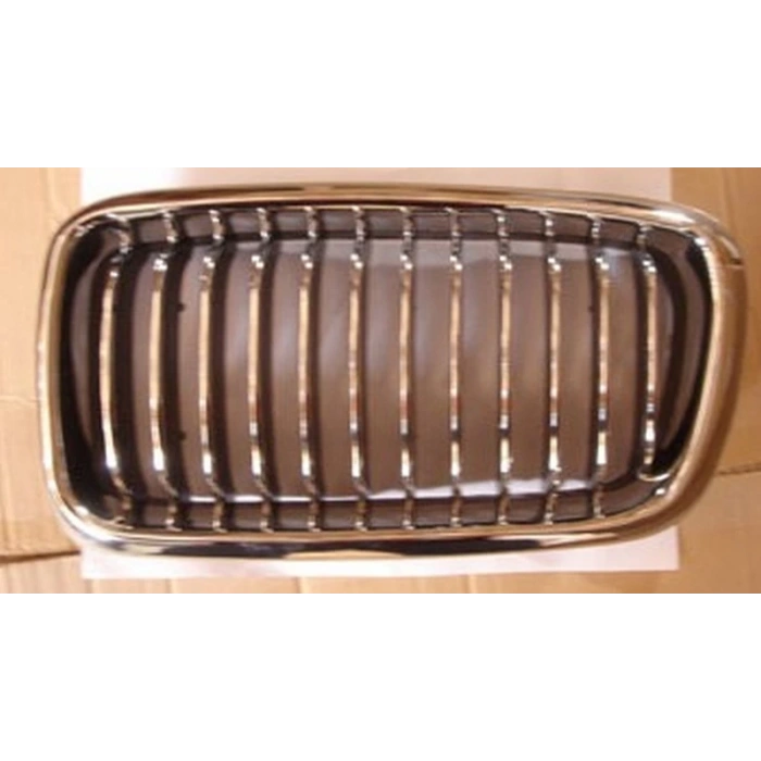 Bmw 7 Serisi 1999-2001 Ön Panjur Sol Nikelajlı - Siyah (Oem No: 51138231595)