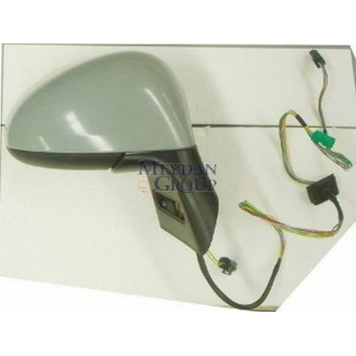2004-2011 Cıtroen C4 Kapı Aynası Sağ Elektrikli-Isıtmasız-Sinyalli Tip Sinyalsiz Oto Katlanır Gri 7Fiş Oem No: 0008149Yr