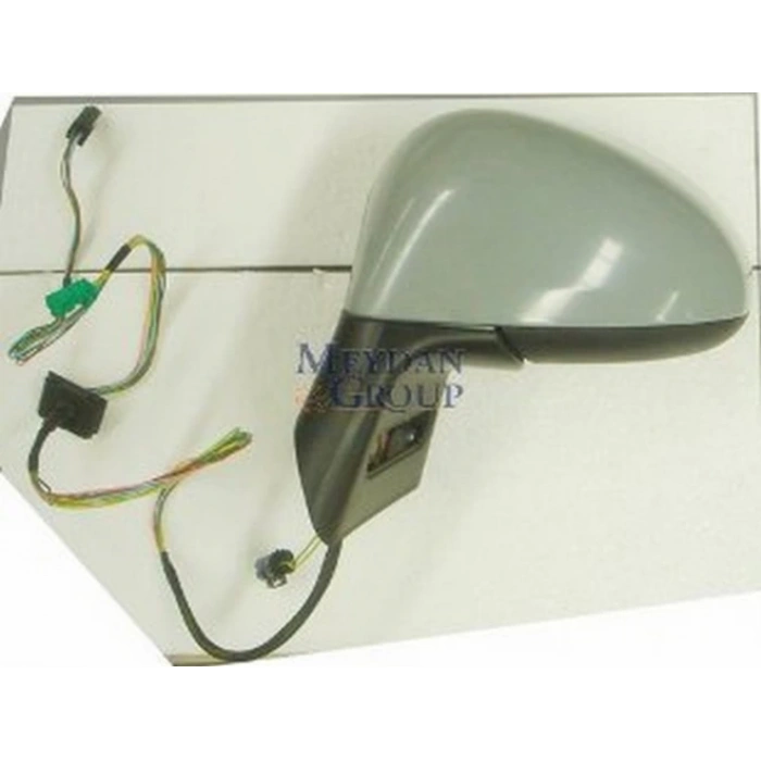 2004-2011 Cıtroen C4 Kapı Aynası Sol Elektrikli-Isıtmasız-Sinyalli Tip Sinyalsiz Oto Katlanır Gri 7Fiş Oem No: 00008149Yr