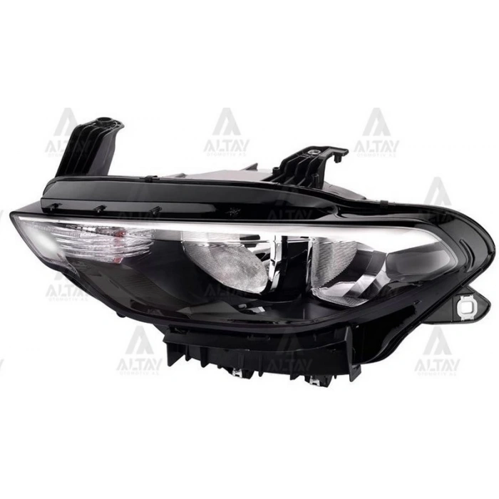 Far Egea 2015 Sonrası  Motorlu Siyah Çerçeveli Sağ (Oem No:51984489) (Adet)