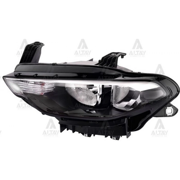 Far Egea 2015 Sonrası  Motorlu Siyah Çerçeveli Sol (Oem No:51984488) (Adet)