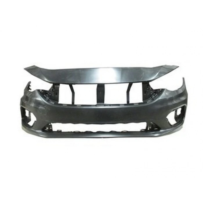 2015-2019 Fiat Egea Sdhb Ön Tampon Siyah Takviyesiz (Sis-Panjur Delikli-Çeki Demiri Kapaklı) (Tyg) (Adet) (Oem No:735646017)