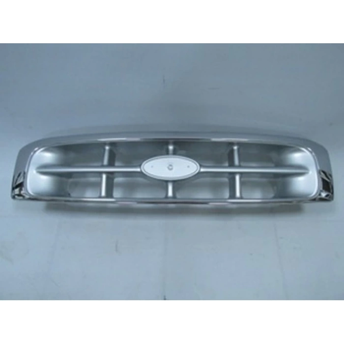 1998-2002 Ford Ranger Pıck Up- Ön Panjur Nikelaj Çerçeveli-İç Petekleri Gümüş Gri (Fpı) (Adet) (Oem No:Uh7850710)