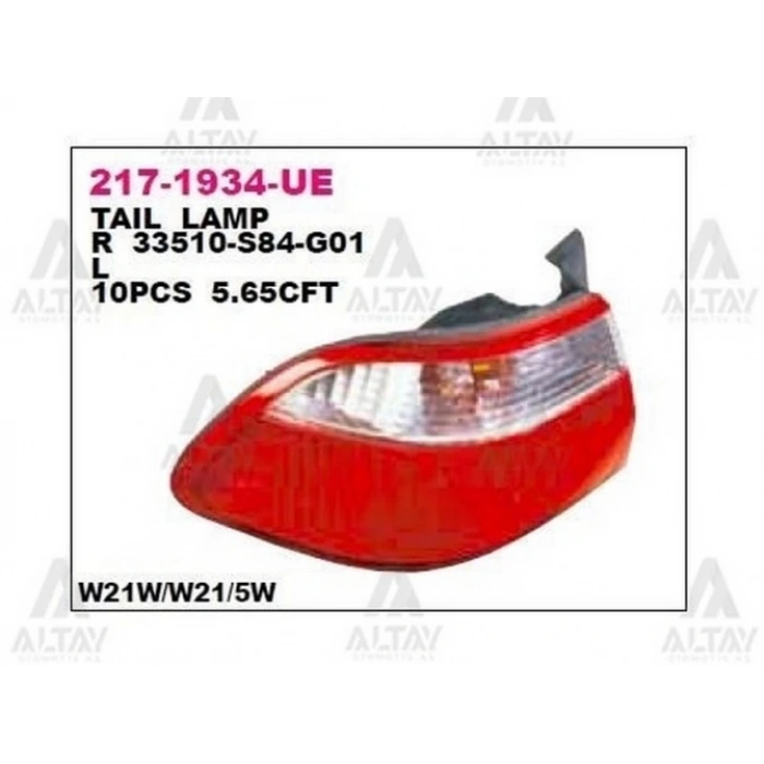 Stop Lambası Accord  1998-2002 Dış Sol (1 Adet) (Oem No: 34155-Sn7-G01)