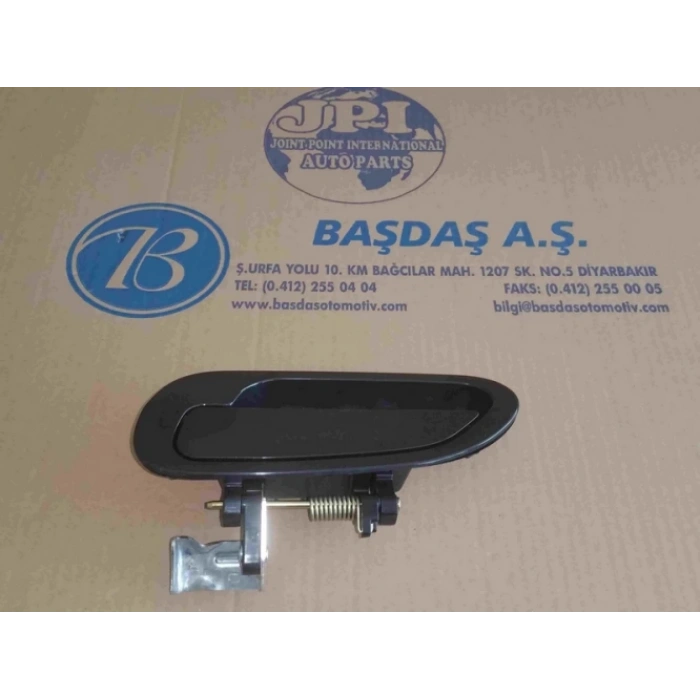 Kapı Açma Kolu Accord 1998-2001 Arka Siyah Sol  Oem No: Hu-Hd3237S-Rl