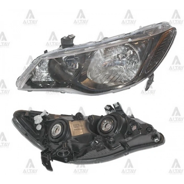 Far Civic 2006-2009 Sedan Elektrikli Bronz Sol (1 Adet) (Oem No: 33151-Snb-G51)