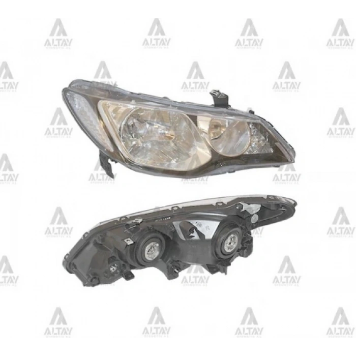 Far Civic 2006-2009 Sedan Elektrikli Mavi Sağ (1 Adet) (Oem No: 33101-Snb-003)