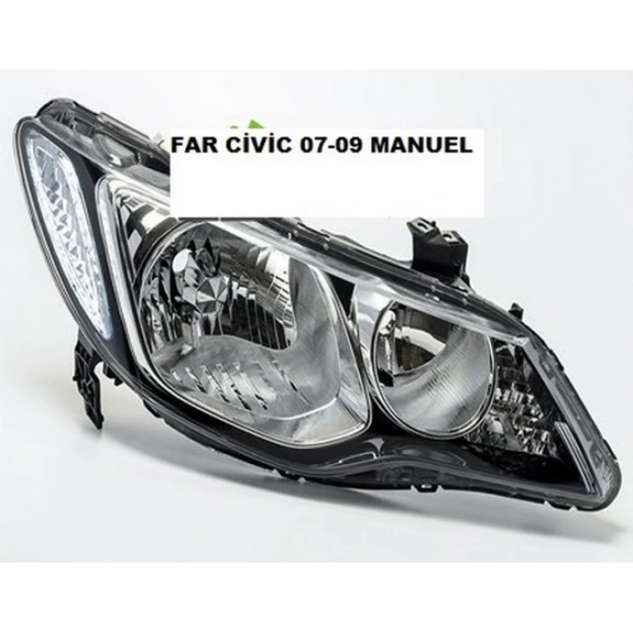 Far Civic 2007-2009 Dikkat Manuel Sağ  Oem No: Sl170608001 Rh