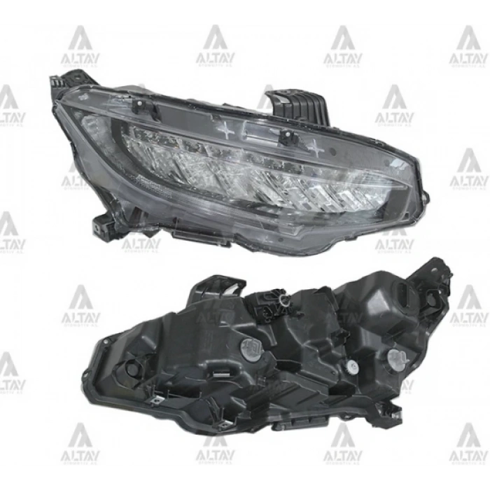 Far Civic 2016 Sonrası  Sedan Executıve Motoru Üzerinde Ledli Sağ (Oem No:117-1136Rmldem2) (Adet)