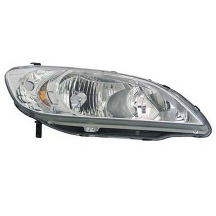 Honda Civic Sedan 2004-2005 Far Lambası Sol Manuel (Sinyali Sarı)(Camı Setli) (Park Lamba Deliksiz) (Tyc (Adet) (Oem No:33151S5Aa51)