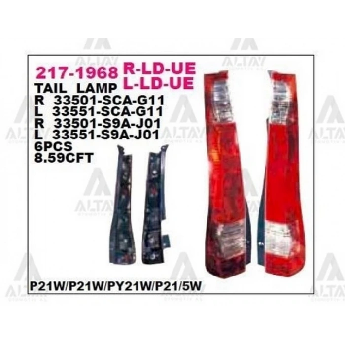 Stop Lambası Crv 2005-2007 Sol (1 Adet) (Oem No: 33551-Sca-G11)