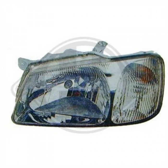 Accent Mil 2000 2002 Far Sol Elektrikli   Beyaz   Motorsuz   H4 (Oem No:9210125010)