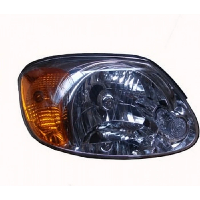 Hyundai Accent Admire 2003-2005 Far Lambası Sağ Elektrikli - Motorsuz Sarı Sinyalli (Famella) (Adet) (Oem No:9212025530)