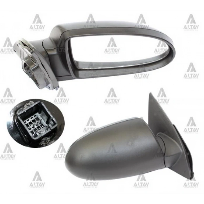 Hyundai Accent Era 2006-2011 Ayna Dış Dikiz Elektrikli (Mat Siyah) Sağ (1 Adet) (Oem No: 87620-1E100)