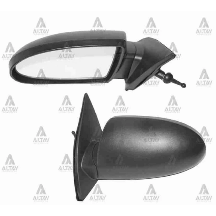 Hyundai Accent Era 2006-2011 Ayna Dış Dikiz Manuel (Mat Siyah) Sol (1 Adet) (Oem No: 87610-1E020Ca)